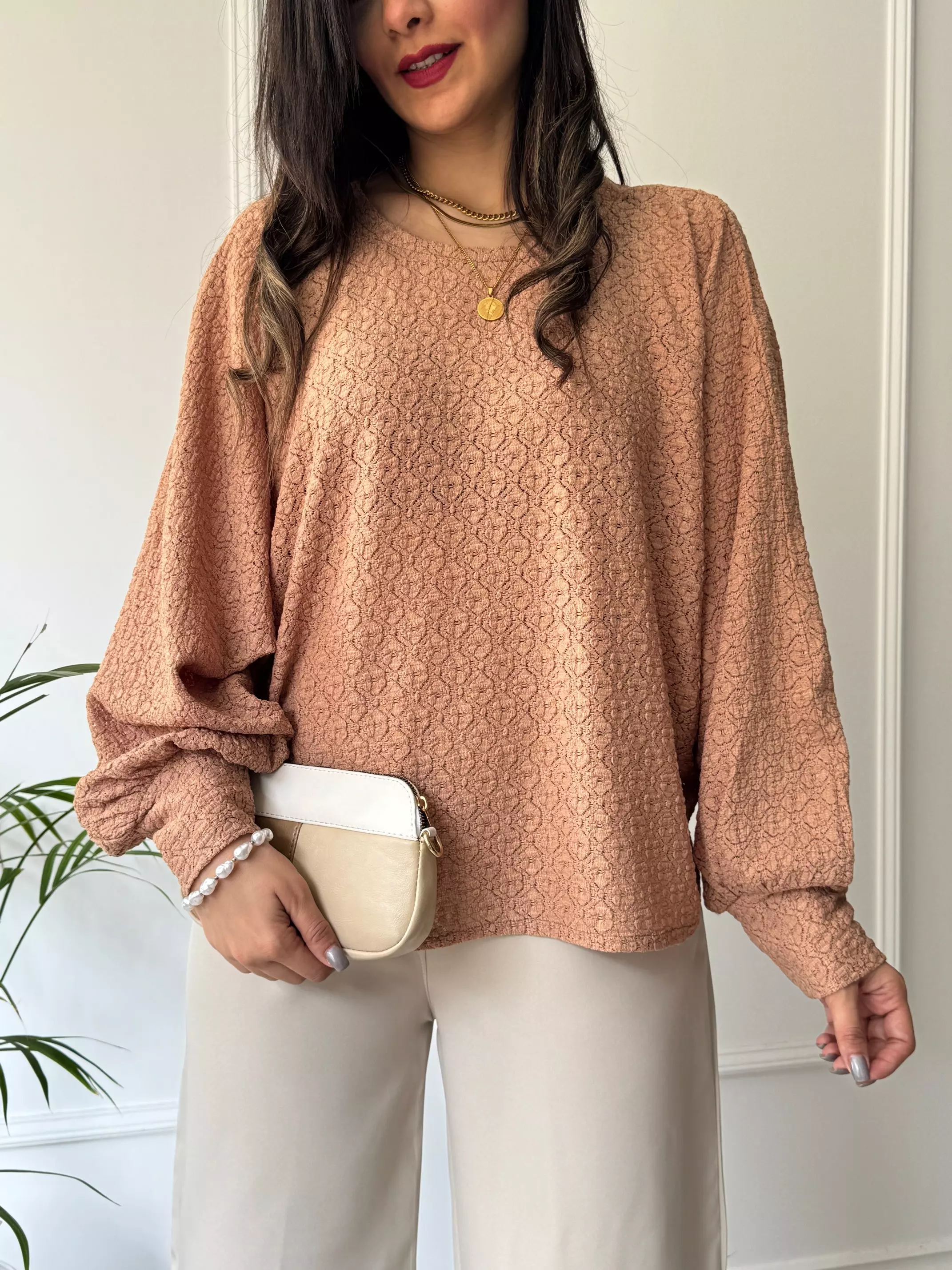 شومیز دانتل کمند